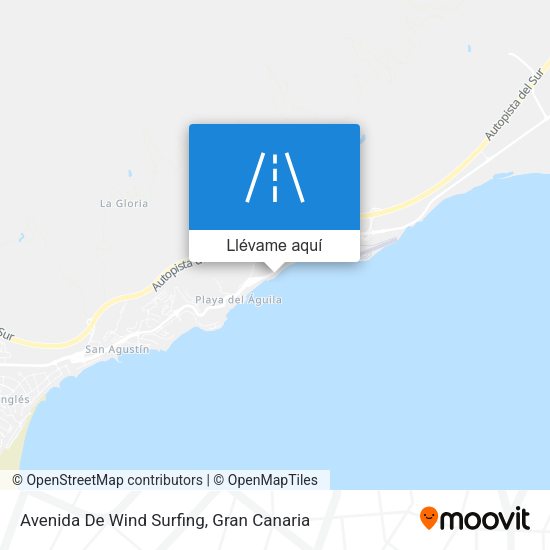 Mapa Avenida De Wind Surfing