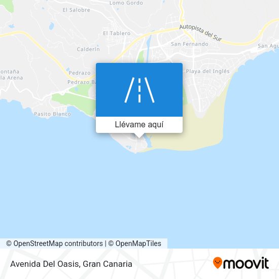 Mapa Avenida Del Oasis