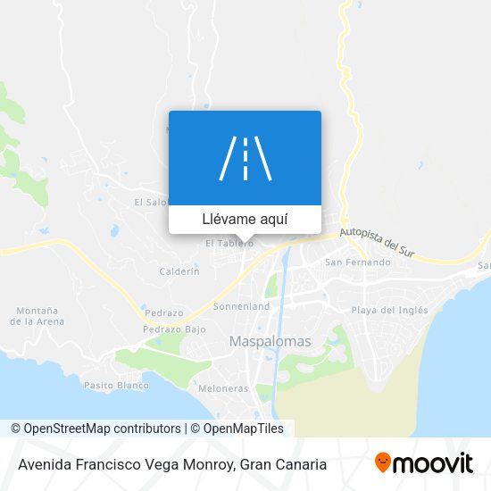 Mapa Avenida Francisco Vega Monroy