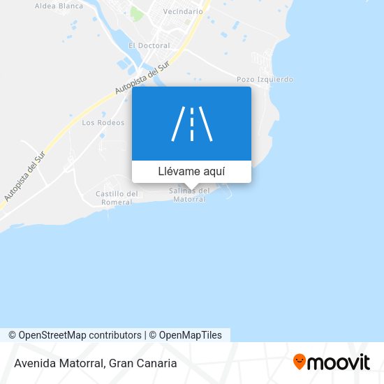 Mapa Avenida Matorral
