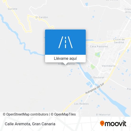 Mapa Calle Aremota