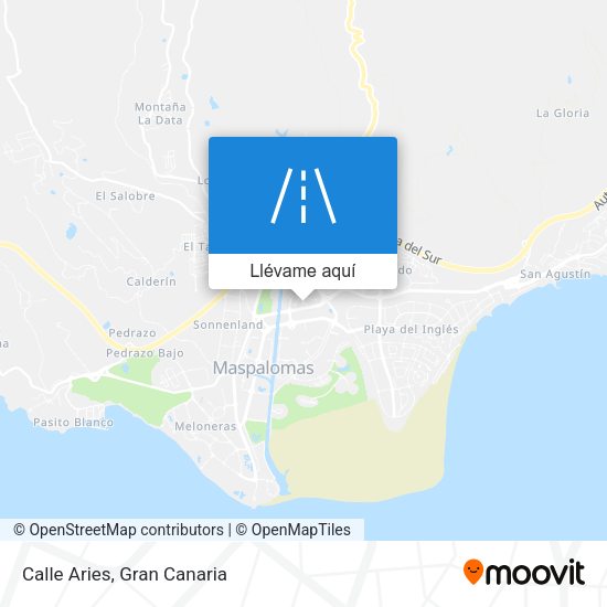 Mapa Calle Aries