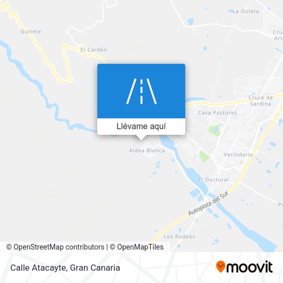 Mapa Calle Atacayte