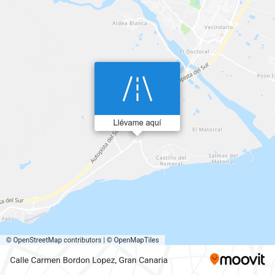 Mapa Calle Carmen Bordon Lopez