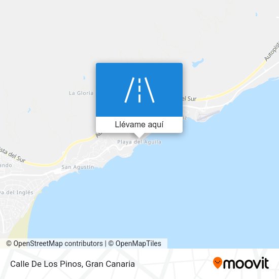 Mapa Calle De Los Pinos