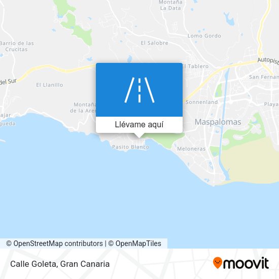 Mapa Calle Goleta