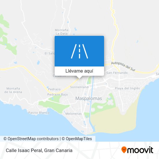 Mapa Calle Isaac Peral