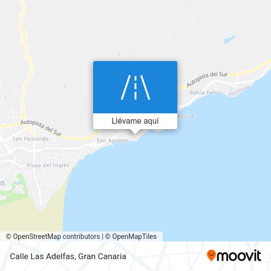 Mapa Calle Las Adelfas