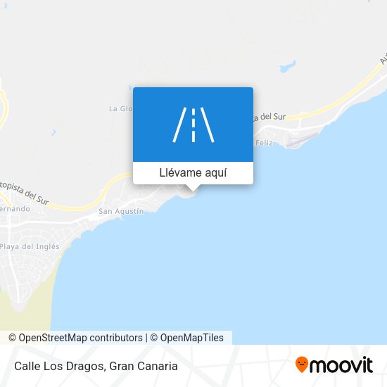 Mapa Calle Los Dragos