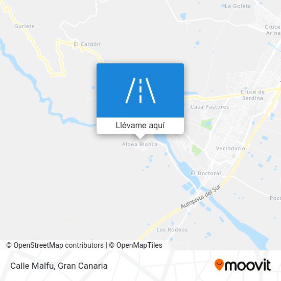 Mapa Calle Malfu