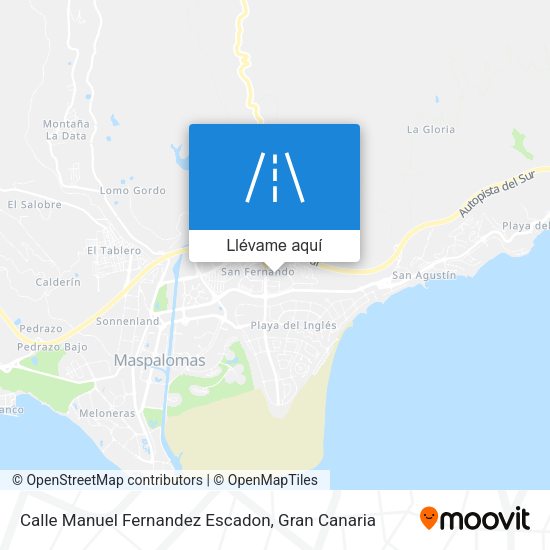 Mapa Calle Manuel  Fernandez Escadon