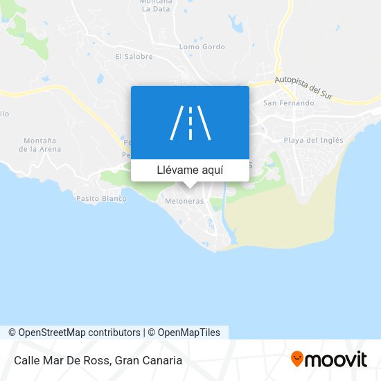 Mapa Calle Mar De Ross