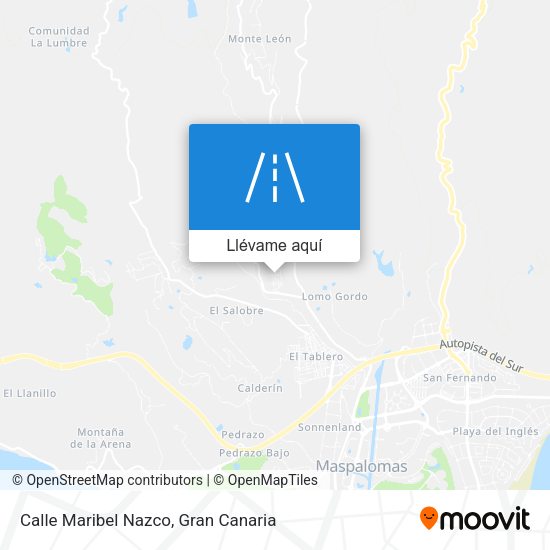 Mapa Calle Maribel Nazco