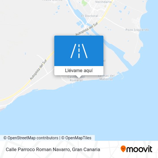 Mapa Calle Parroco Roman Navarro