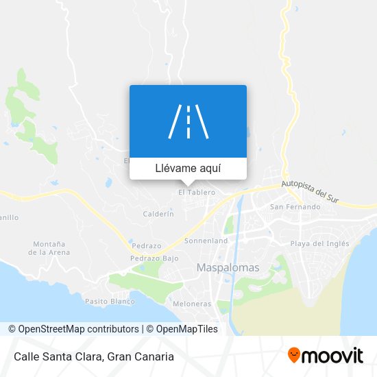 Mapa Calle Santa Clara