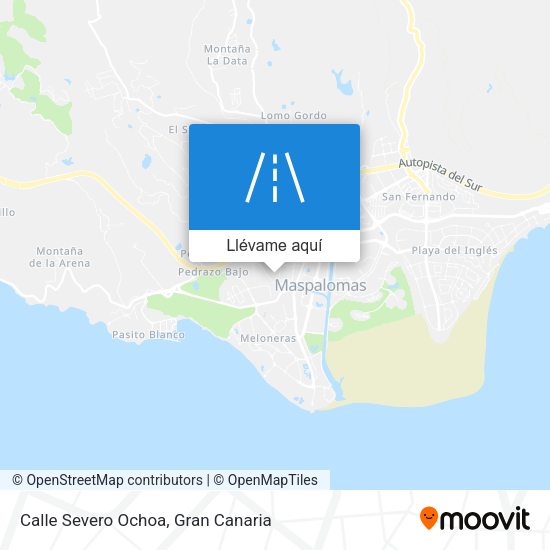 Mapa Calle Severo Ochoa