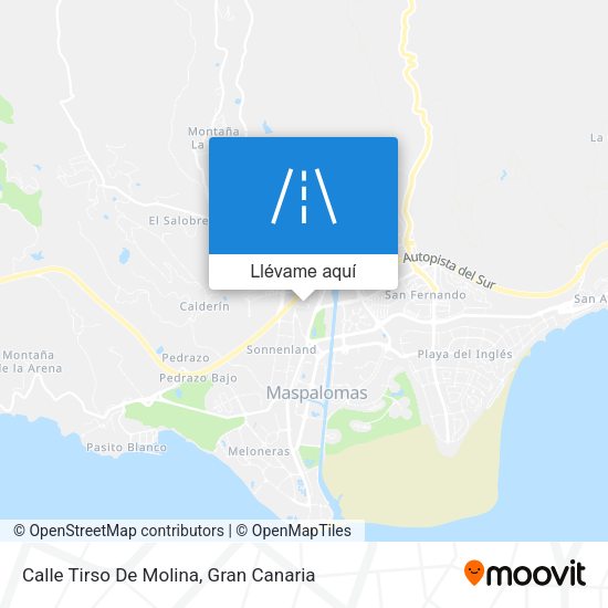 Mapa Calle Tirso De Molina