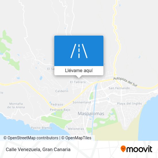 Mapa Calle Venezuela