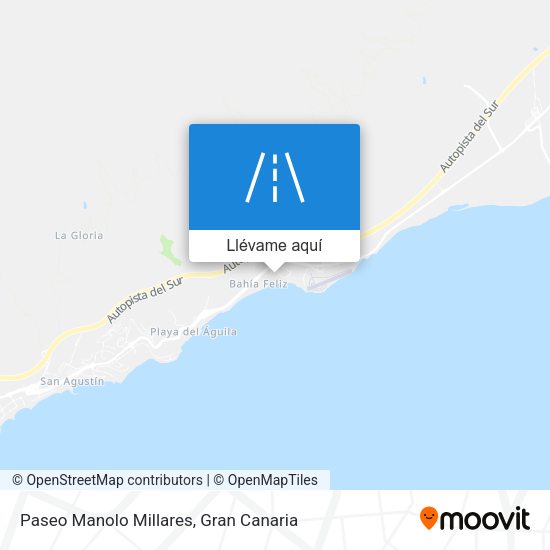 Mapa Paseo Manolo Millares