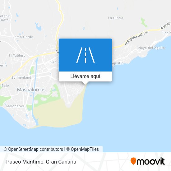 Mapa Paseo Maritimo