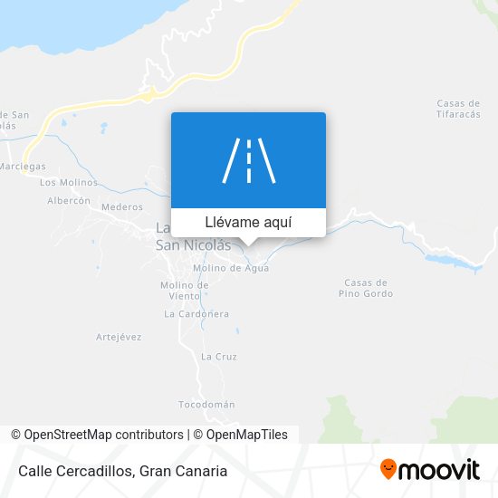 Mapa Calle Cercadillos
