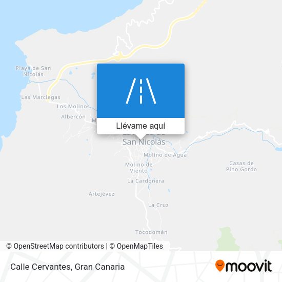Mapa Calle Cervantes
