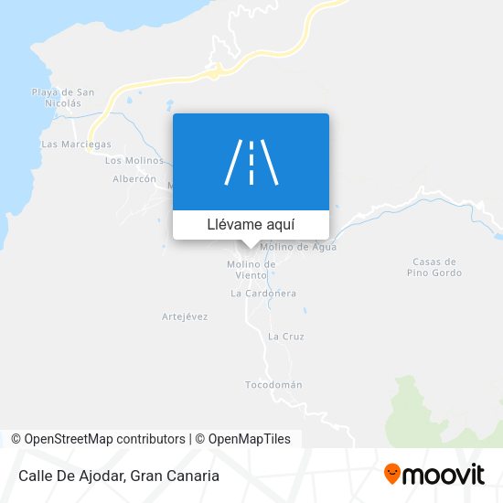 Mapa Calle De Ajodar