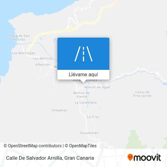 Mapa Calle De Salvador Arnilla