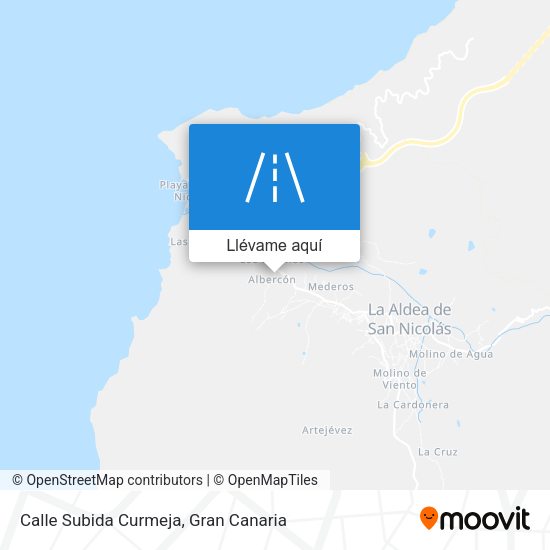 Mapa Calle Subida Curmeja