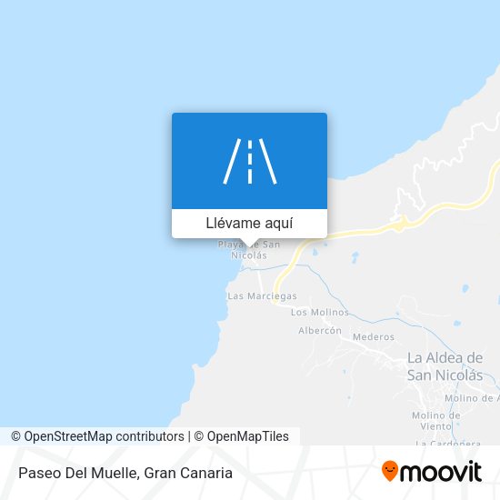 Mapa Paseo Del Muelle