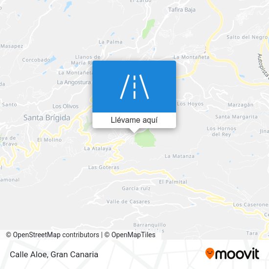 Mapa Calle Aloe