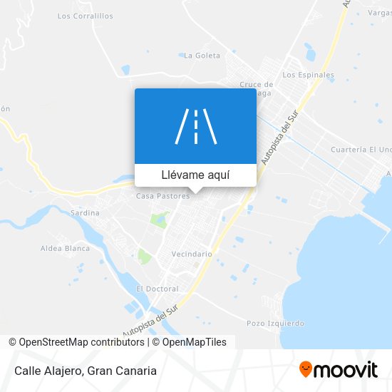 Mapa Calle Alajero
