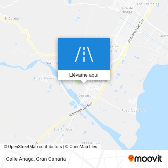 Mapa Calle Anaga