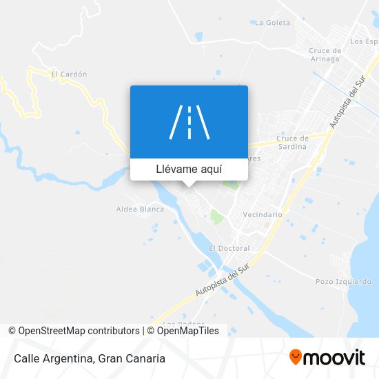 Mapa Calle Argentina