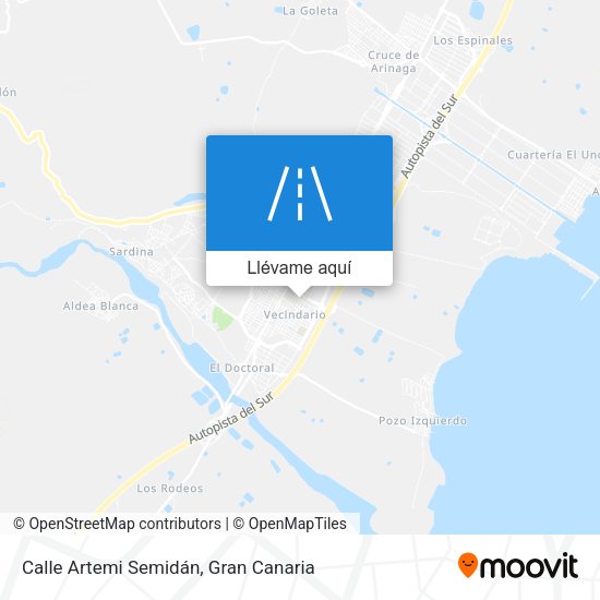 Mapa Calle Artemi Semidán