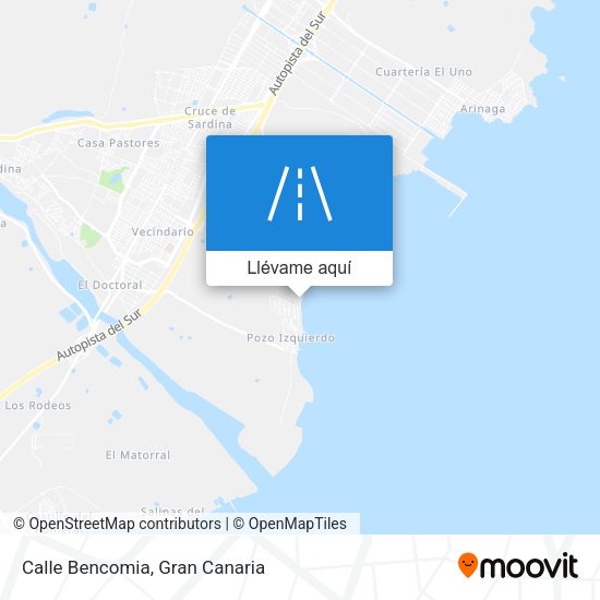Mapa Calle Bencomia
