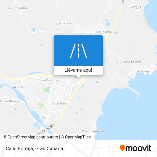 Mapa Calle Borraja