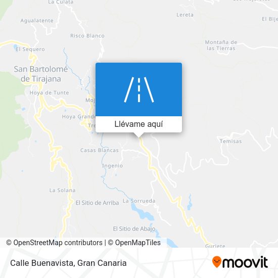 Mapa Calle Buenavista