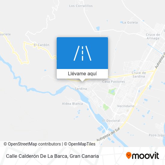 Mapa Calle Calderón De La Barca