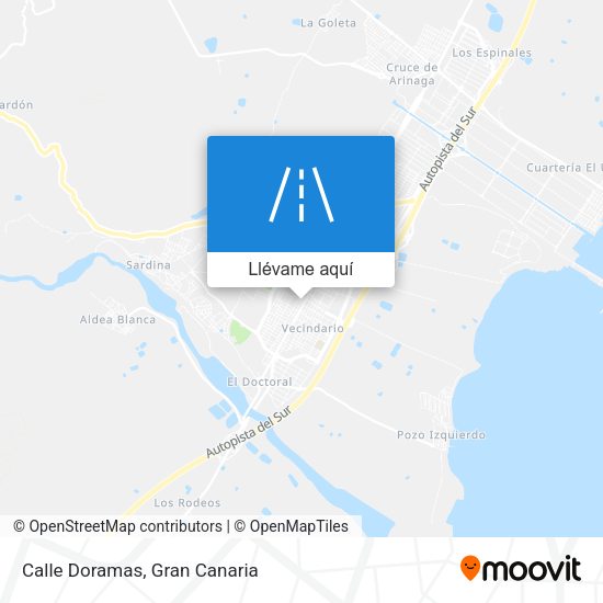 Mapa Calle Doramas
