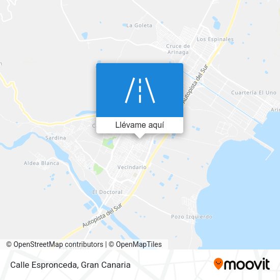 Mapa Calle Espronceda