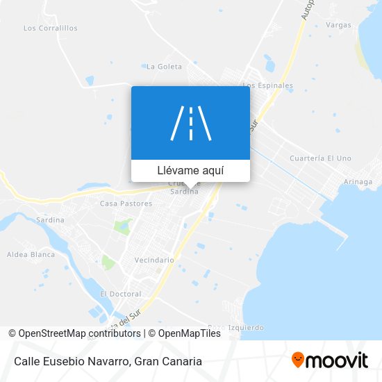 Mapa Calle Eusebio Navarro