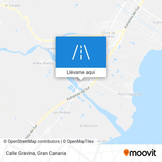 Mapa Calle Gravina