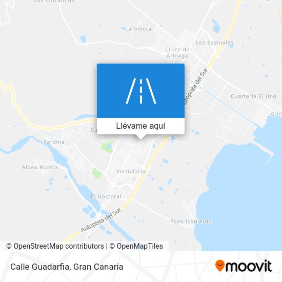 Mapa Calle Guadarfia