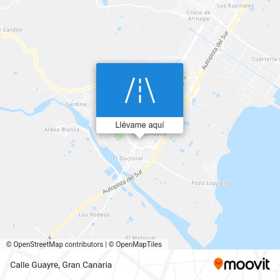 Mapa Calle Guayre