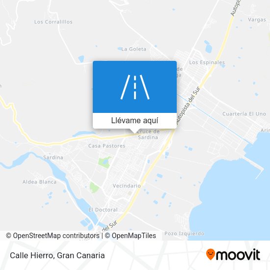 Mapa Calle Hierro