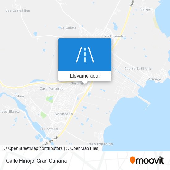 Mapa Calle Hinojo