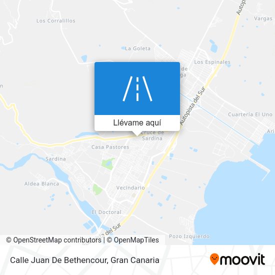 Mapa Calle Juan De Bethencour