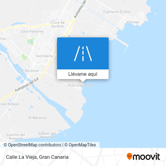 Mapa Calle La Vieja