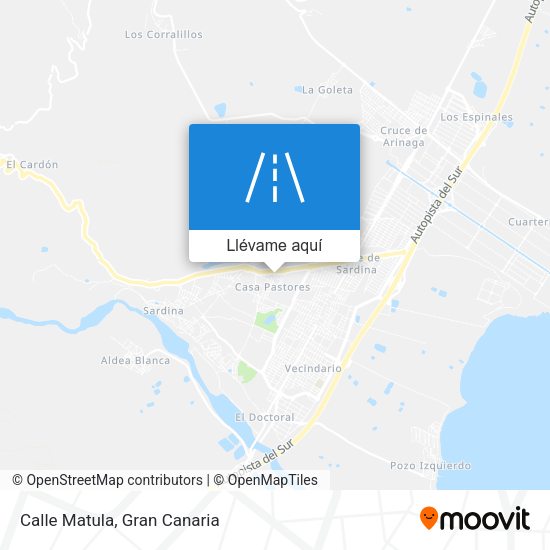 Mapa Calle Matula